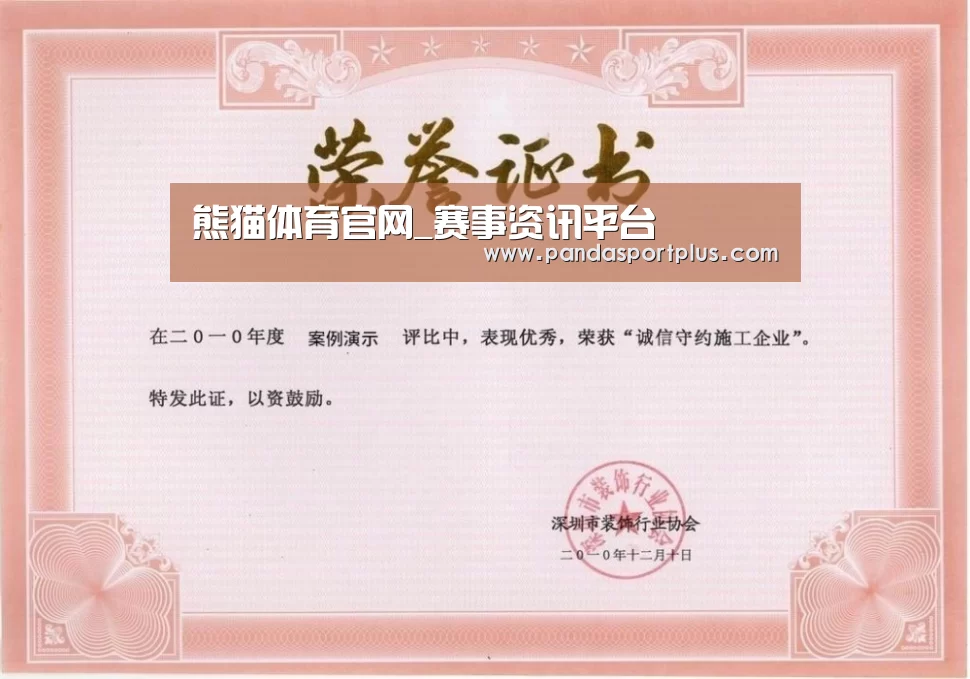 荣誉证书二